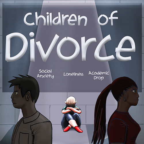 "The Impacts of Divorce on Children" illustration by Alvin Hidayat