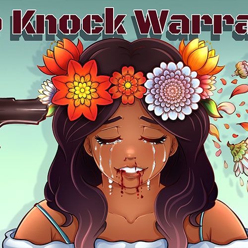 "Knock-knock: Who's There Can Mean Life or Death" illustration by Karla Capellan