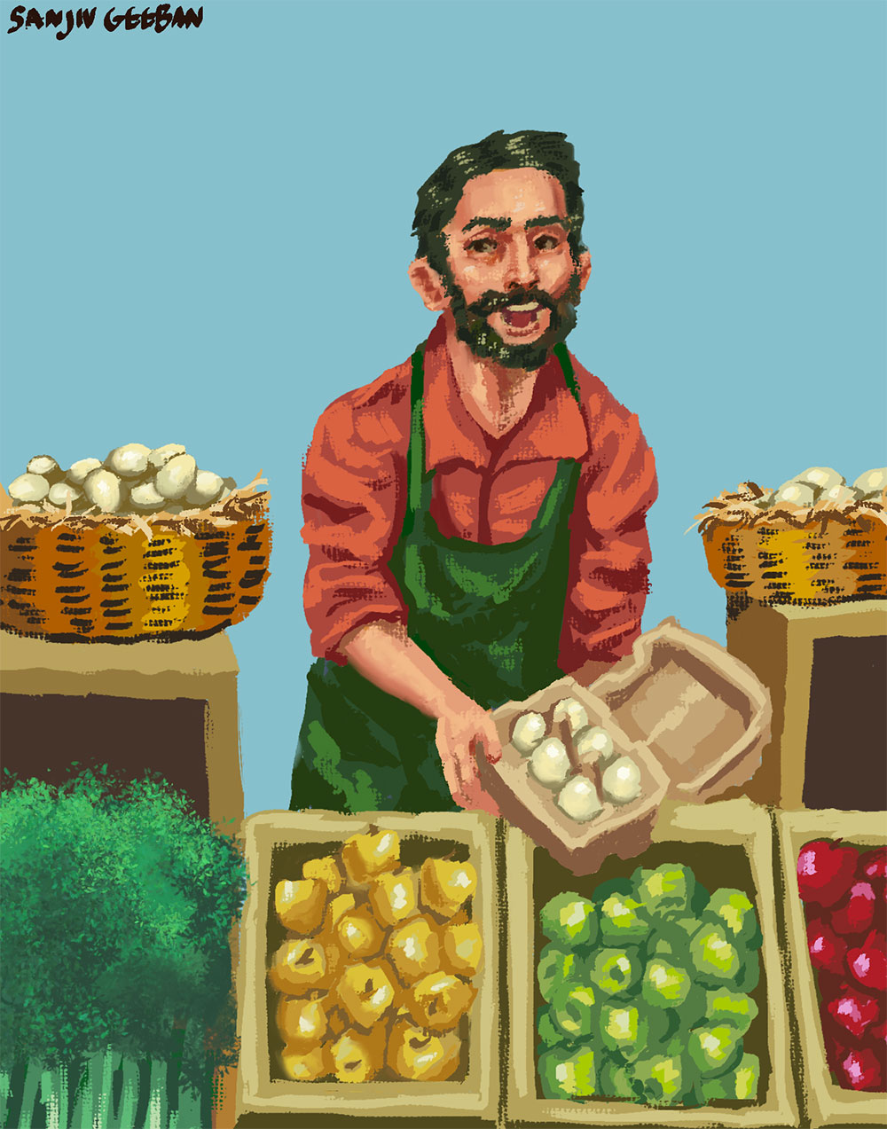 “Participant Observation: Food Culture at Farmers Markets” by Sanjiv Geeban