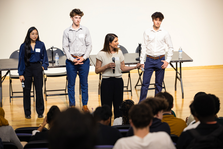 Jana Anderson, Department Chair, BEACAHMPS Takoma Park/Silver Spring and Germantown Campuses and MC Students/ Sports Tourism Taskforce Interns