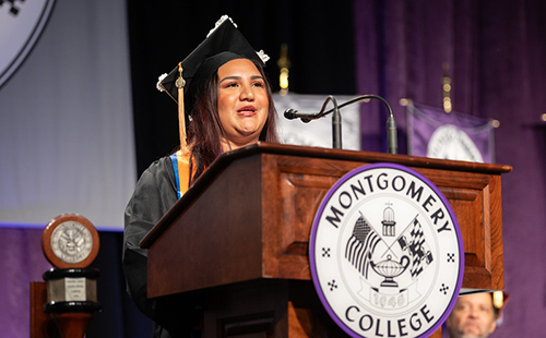 Jenifer Tatiana Navas Morales at Commencement