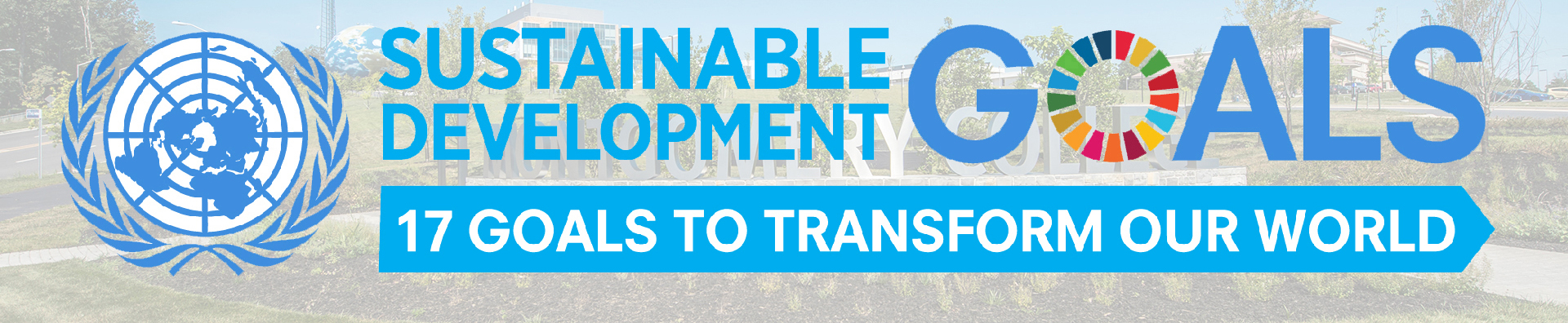 sustainable goals banner sustainable goals banner